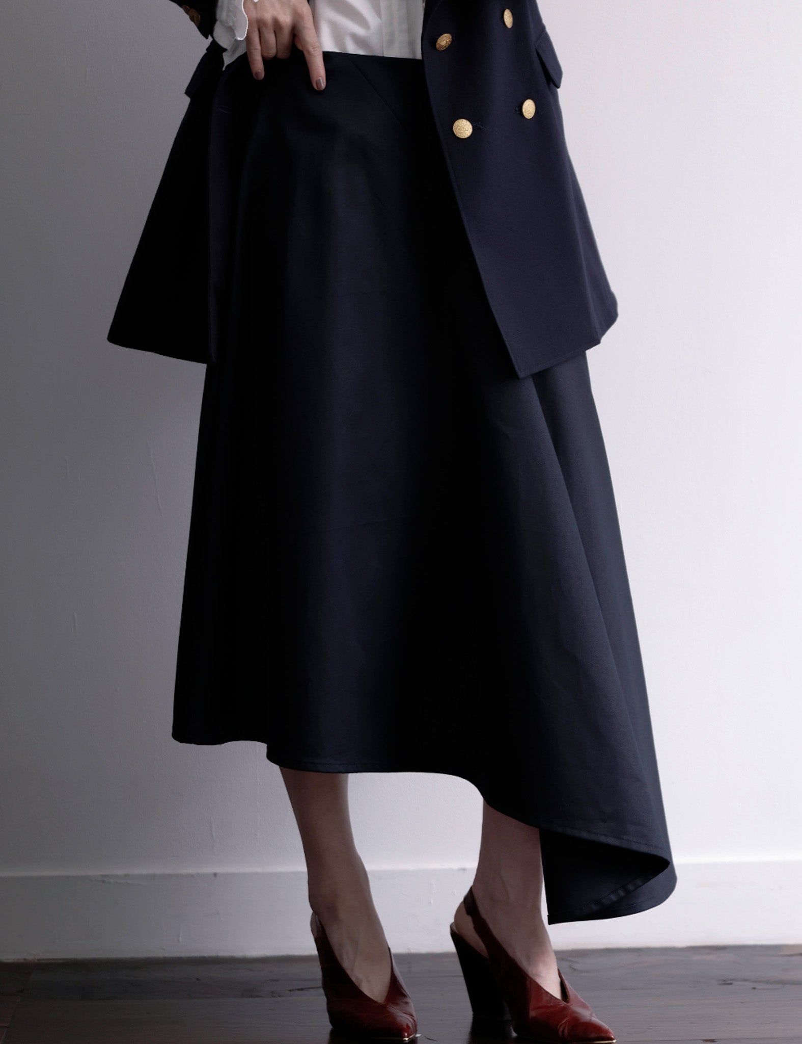 IVY I'M NAVY Flared Skirt フレアースカート Flared Skirt – IVY I'M NAVY
