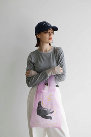 【BRIGITTE TANAKA】刺繍オーガンジーバック / PPL