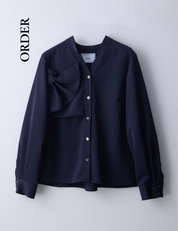 【Order】バタフライリボンシャツ