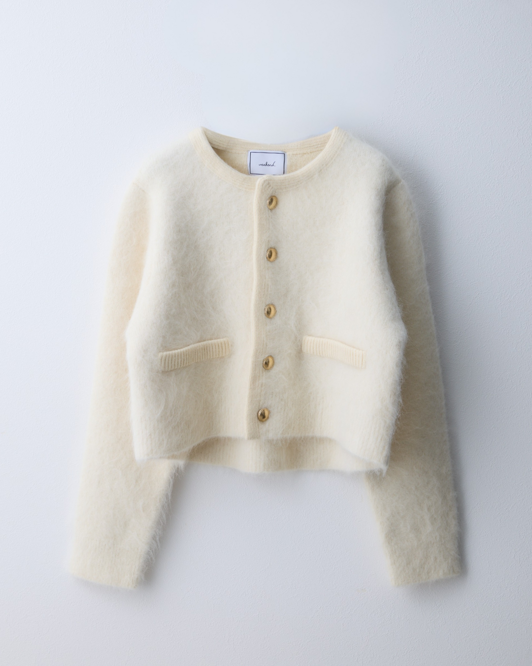 シャギーニットカーディガン