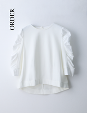 【Order】ボリュームスリーブコンビTEE