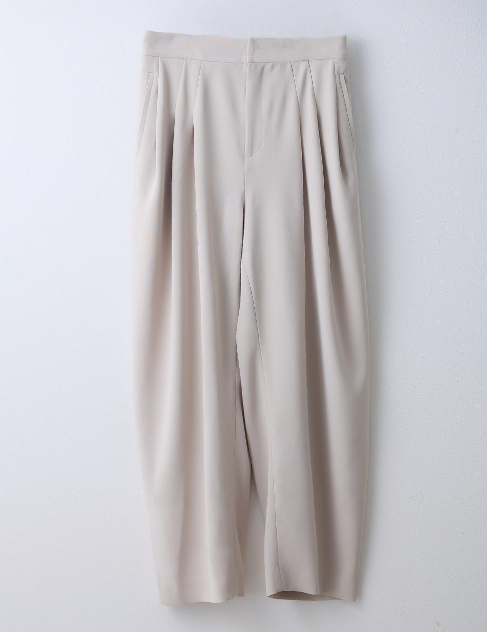 【Order】ドレープタックテーパードパンツ