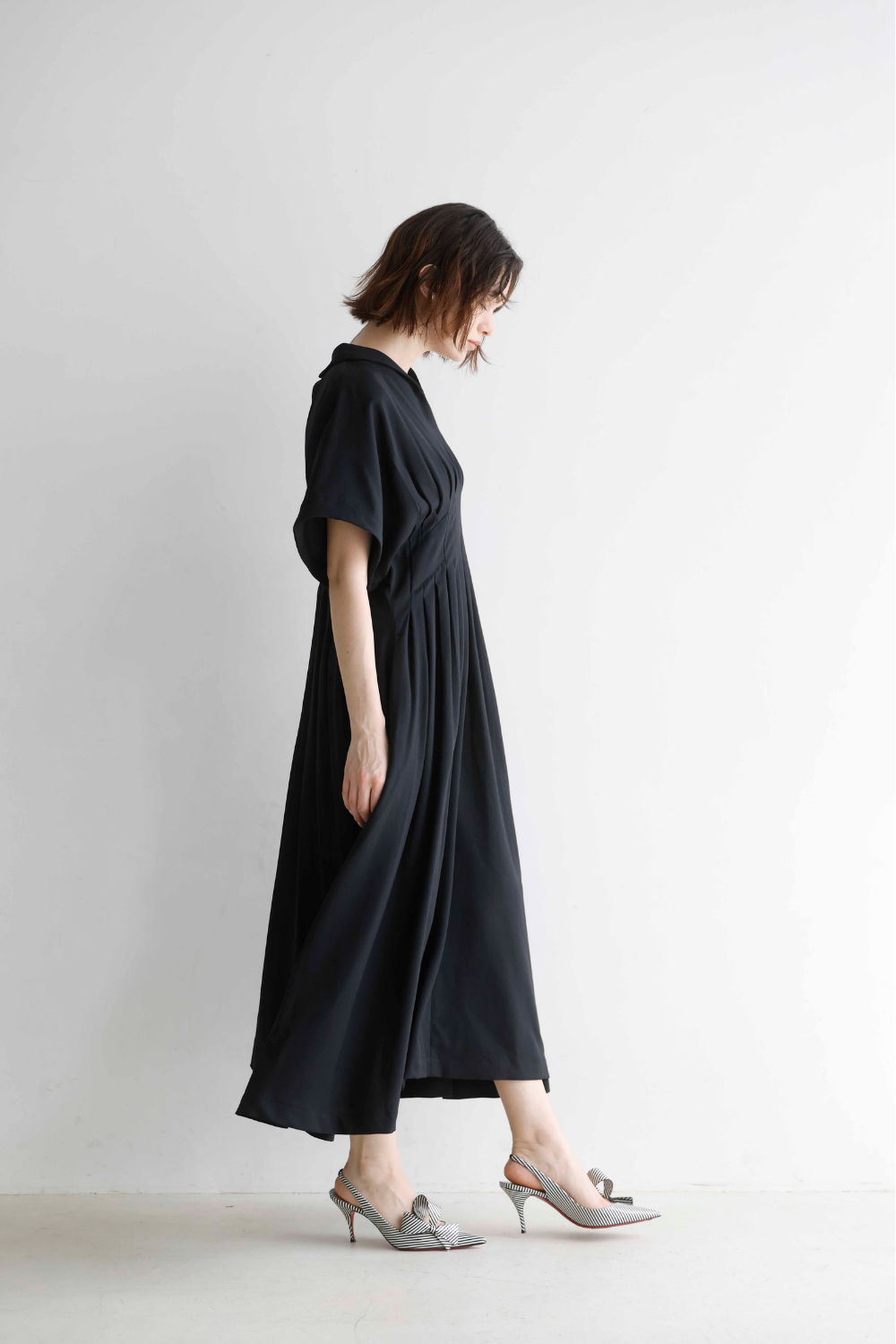 Xラインワンピース / BLK