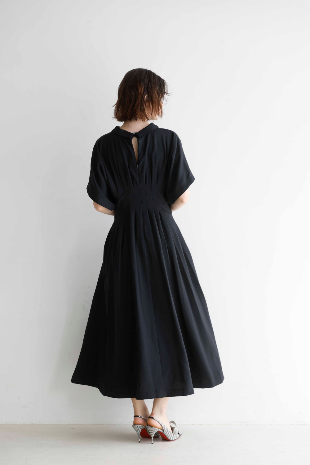 ワンピースEX Xラインワンピース / BLK – weakend