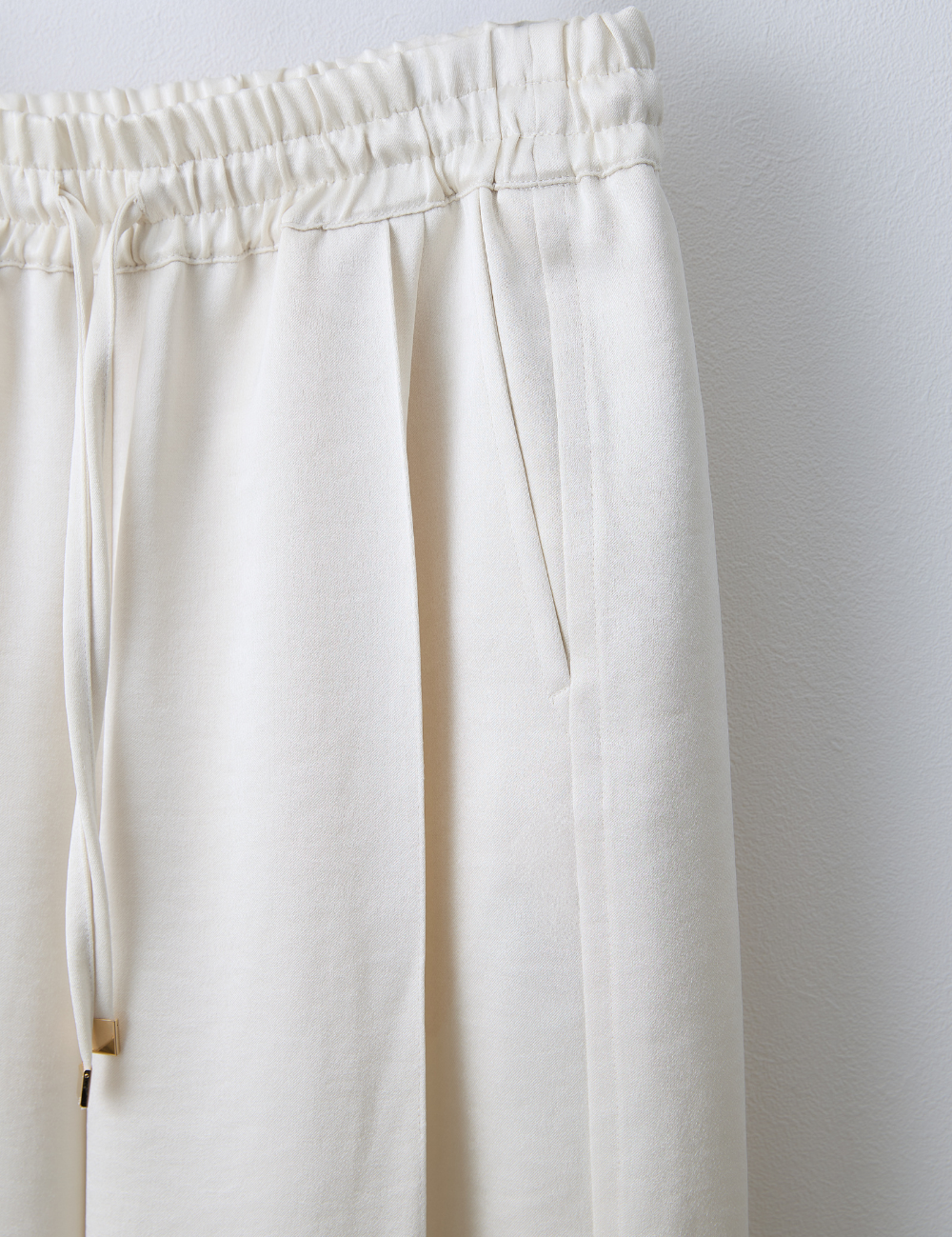 【RENEWAL】サテンイージーパンツ