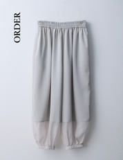 【Order】シアーコンビアラジンパンツ