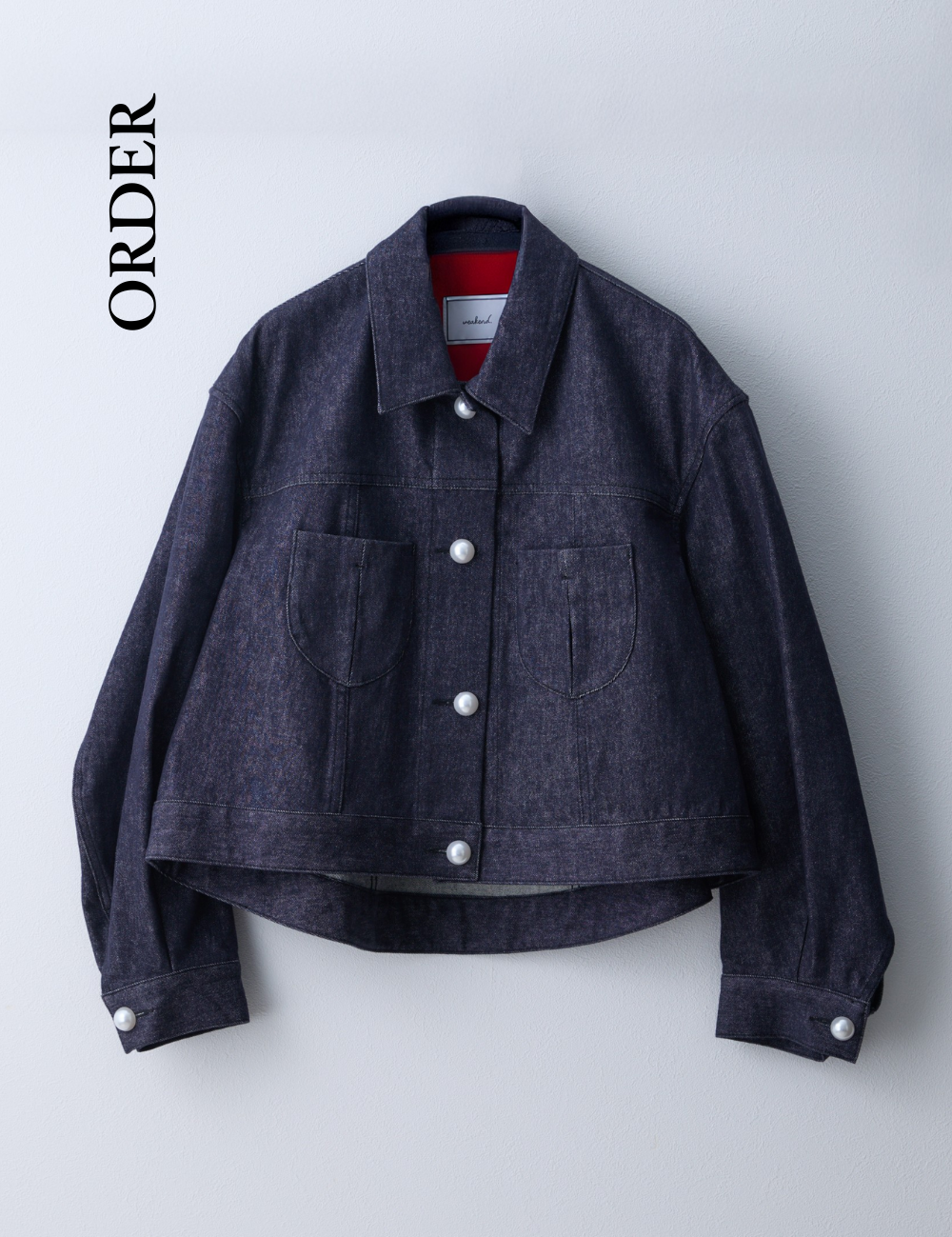 【Order】パールデニムジャケット