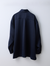 サテンリラックスシャツ