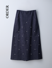 【Order】パールデニムスカート