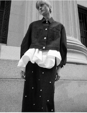 【Order】パールデニムスカート