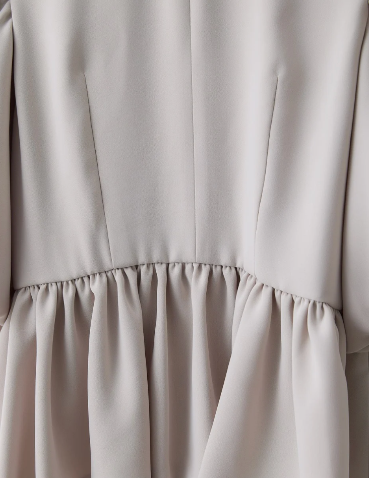 【Order】ギャザーペプラムジャケット