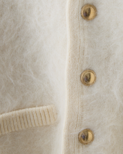 シャギーニットカーディガン