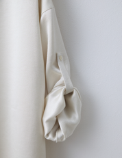 サテンリラックスシャツ