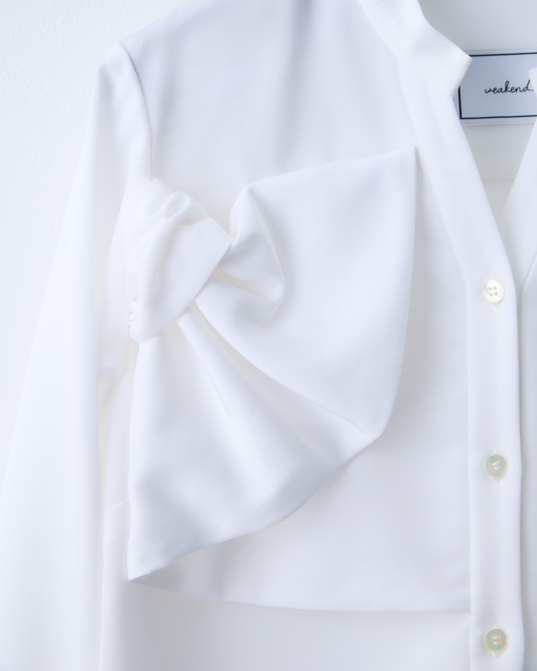 【Order】バタフライリボンシャツ