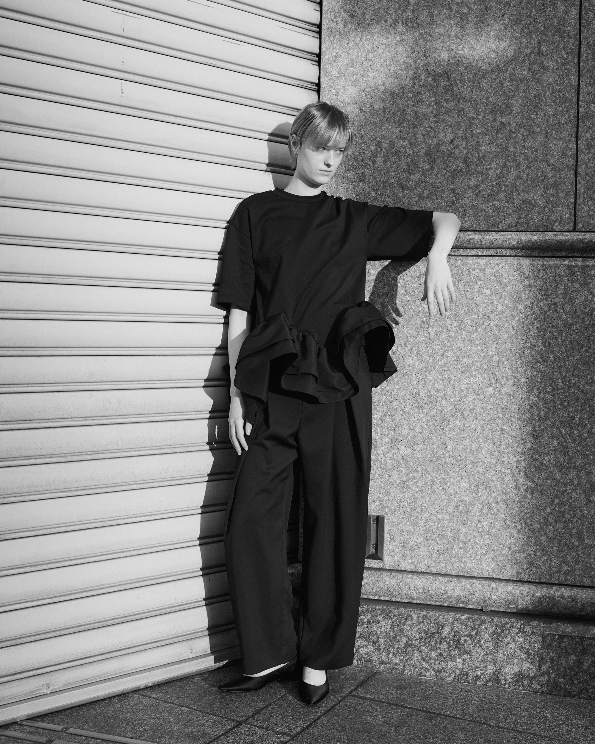 【Order】リボンテープタックパンツ