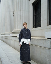 【Order】パールデニムスカート