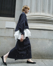 【Order】パールデニムスカート