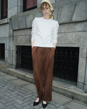 【Order】リボンテープタックパンツ