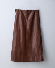 レザーライクスカート