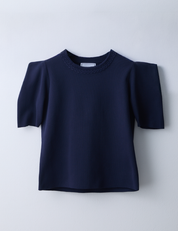 【Order】タックパフスリーブニット