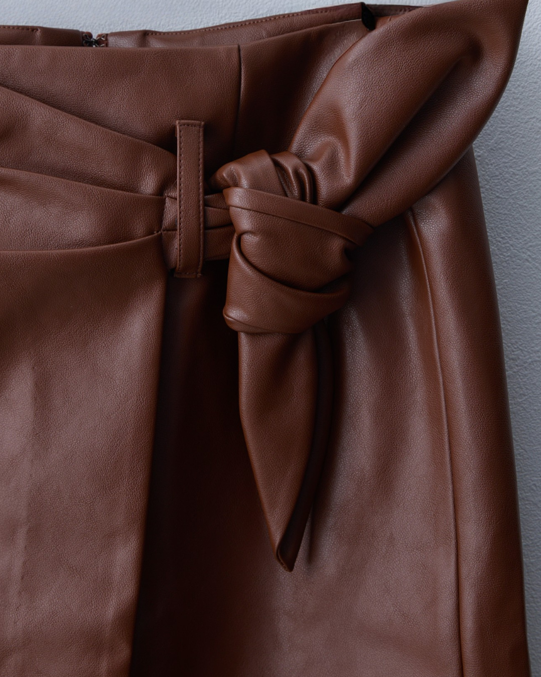 レザーライクスカート