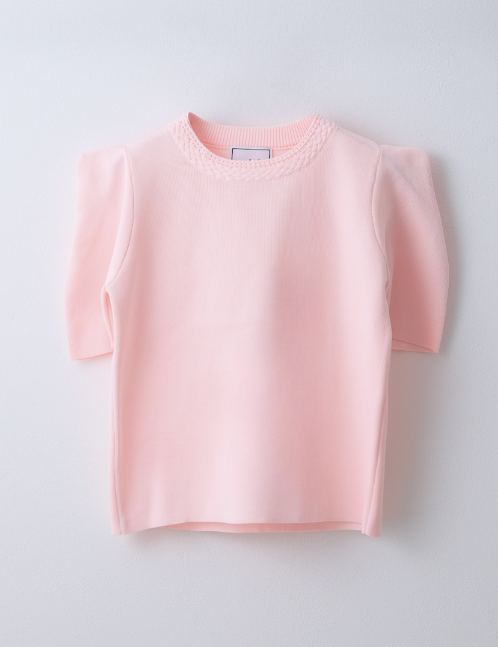 【Order】タックパフスリーブニット