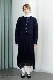 シャギーニットカーディガン