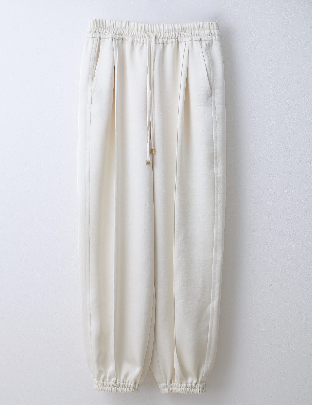 サテンジョガーパンツ