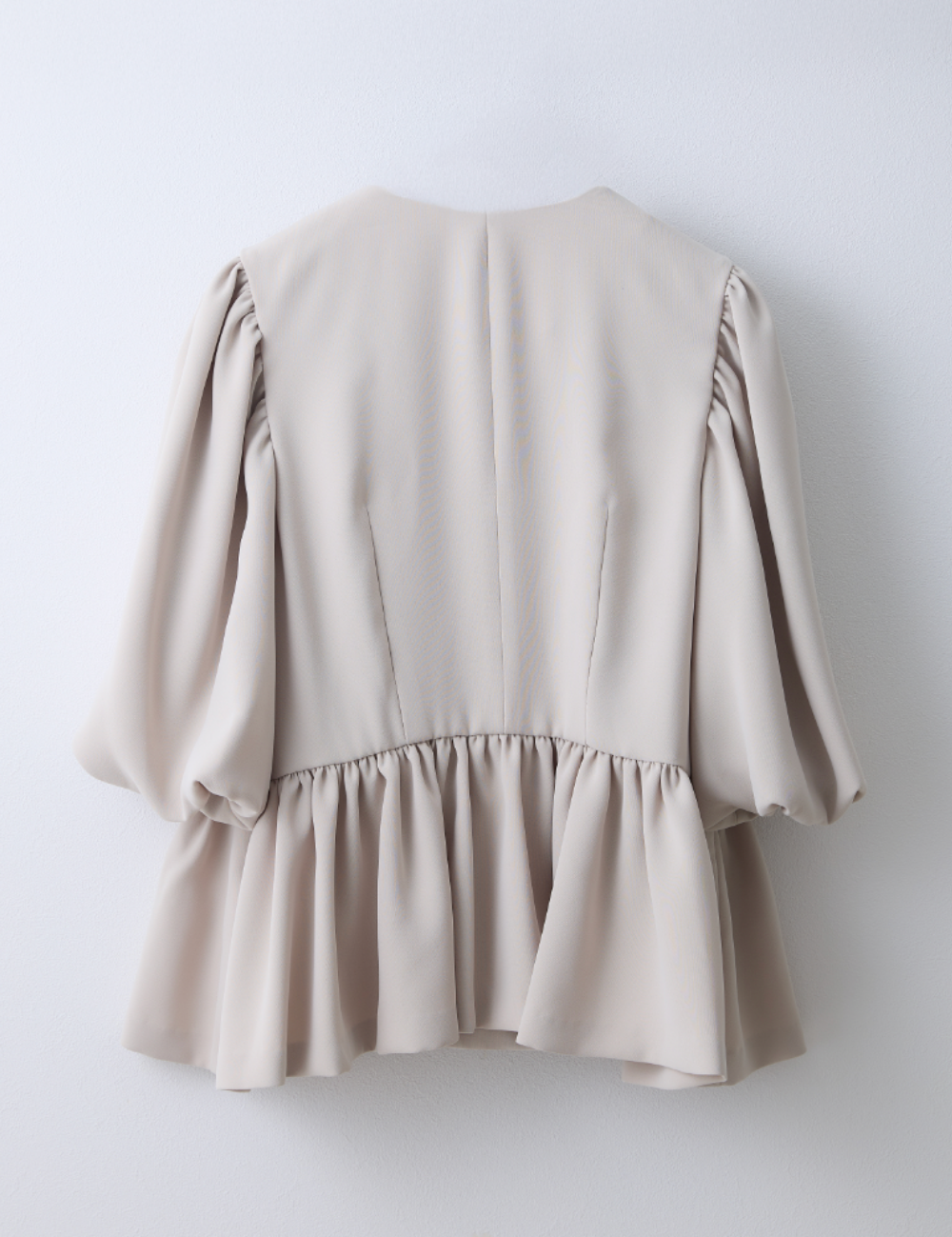 【Order】ギャザーペプラムジャケット