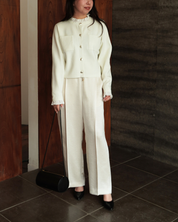 【RENEWAL】サテンイージーパンツ