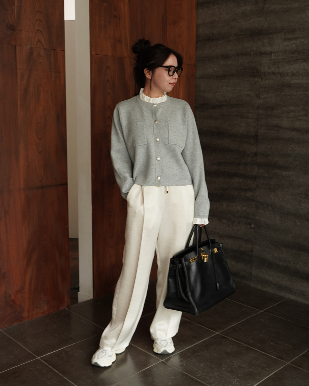 【RENEWAL】サテンイージーパンツ