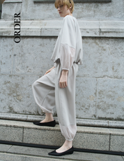 【SET】シアーコンビセットアップ