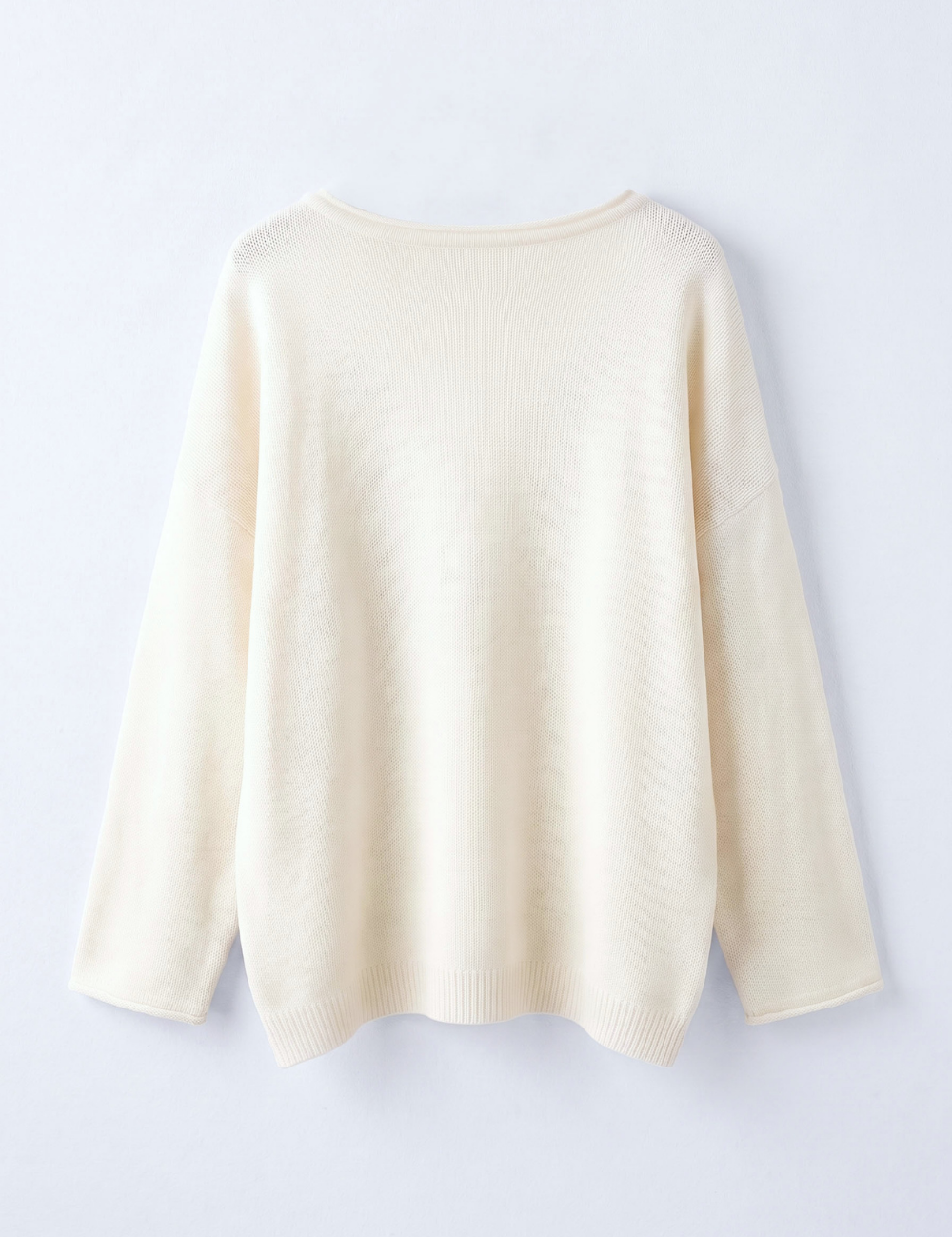 カシミヤ100%ニットプルオーバー