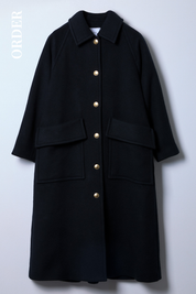 【Order】ステンカラーウールコート