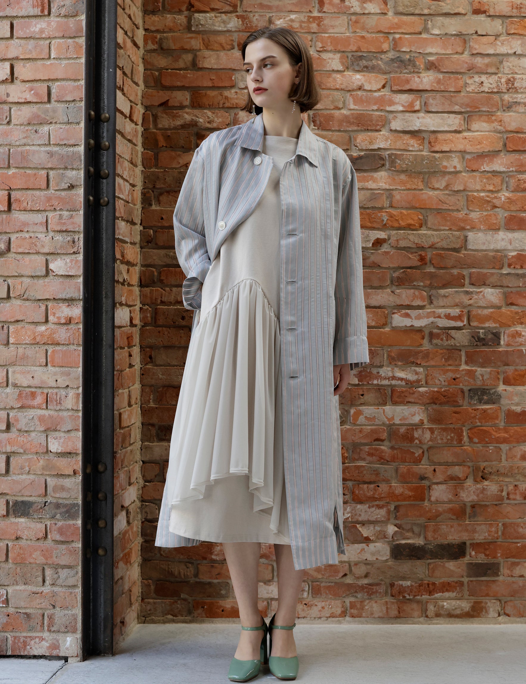 期間限定お値下げweakend ティアードワンピース　サイズ1 ティアードワンピース / BEIGE – weakend