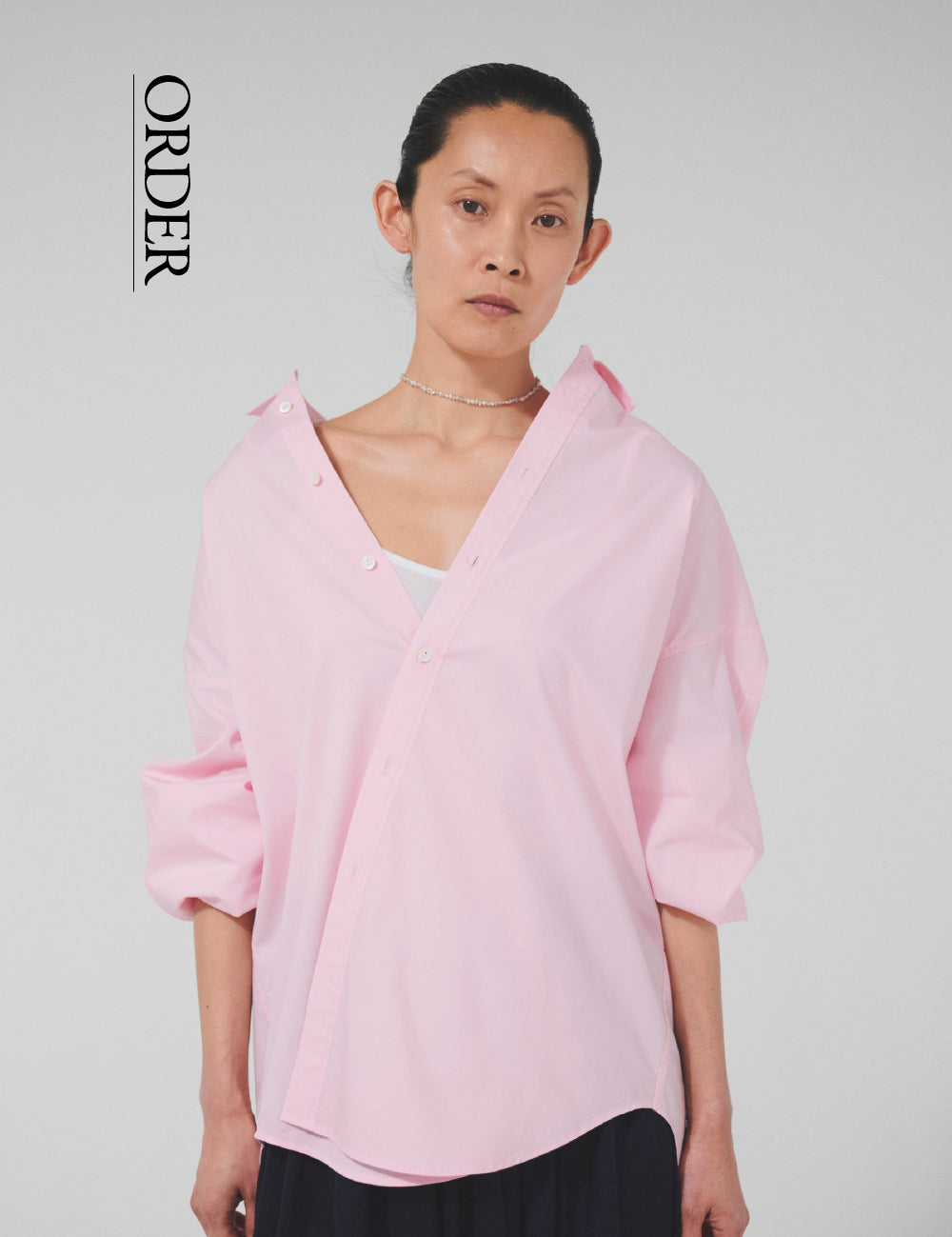 【Order】ワイドスリーブシャツ