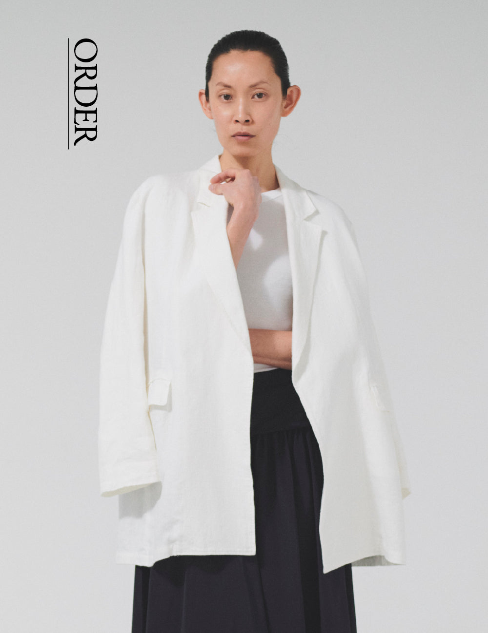 【Order】フレンチリネンジャケット